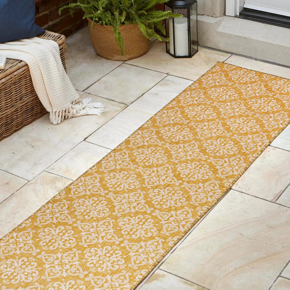 Nexus Traditional Mediterranean Tile Design Indoor/Outdoor Area Rug