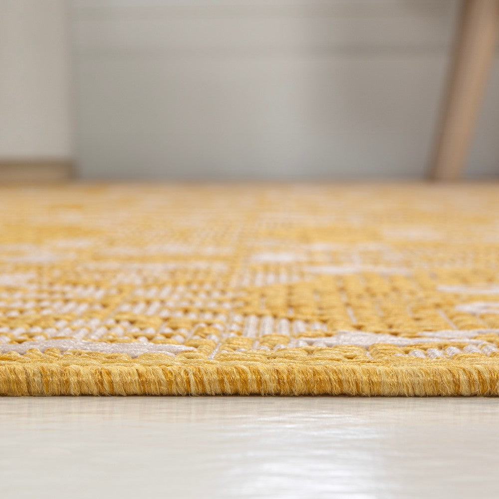 Nexus Traditional Mediterranean Tile Design Indoor/Outdoor Area Rug