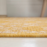 Nexus Traditional Mediterranean Tile Design Indoor/Outdoor Area Rug