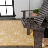 Nexus Traditional Mediterranean Tile Design Indoor/Outdoor Area Rug