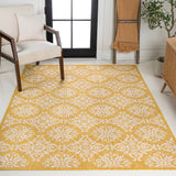 Nexus Traditional Mediterranean Tile Design Indoor/Outdoor Area Rug