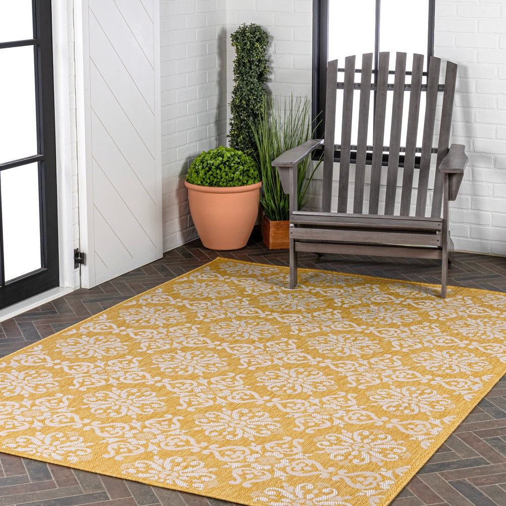 Nexus Traditional Mediterranean Tile Design Indoor/Outdoor Area Rug