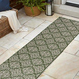Nexus Traditional Mediterranean Tile Design Indoor/Outdoor Area Rug