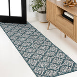 Nexus Traditional Mediterranean Tile Design Indoor/Outdoor Area Rug