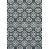 Nexus Traditional Mediterranean Tile Design Indoor/Outdoor Area Rug
