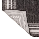 Barclay Traditional Casual Pinstripe Border Indoor/Outdoor Area Rug