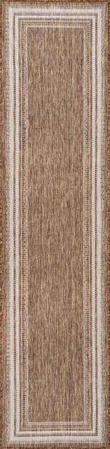 Barclay Traditional Casual Pinstripe Border Indoor/Outdoor Area Rug