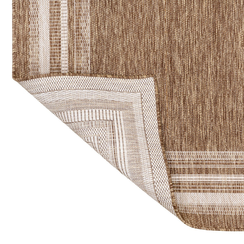 Barclay Traditional Casual Pinstripe Border Indoor/Outdoor Area Rug