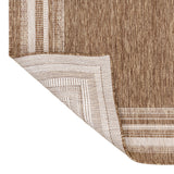 Barclay Traditional Casual Pinstripe Border Indoor/Outdoor Area Rug