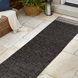 Zuri Modern Minimalist Mingled Indoor/Outdoor Area Rug