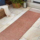 Zuri Modern Minimalist Mingled Indoor/Outdoor Area Rug
