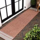 Zuri Modern Minimalist Mingled Indoor/Outdoor Area Rug