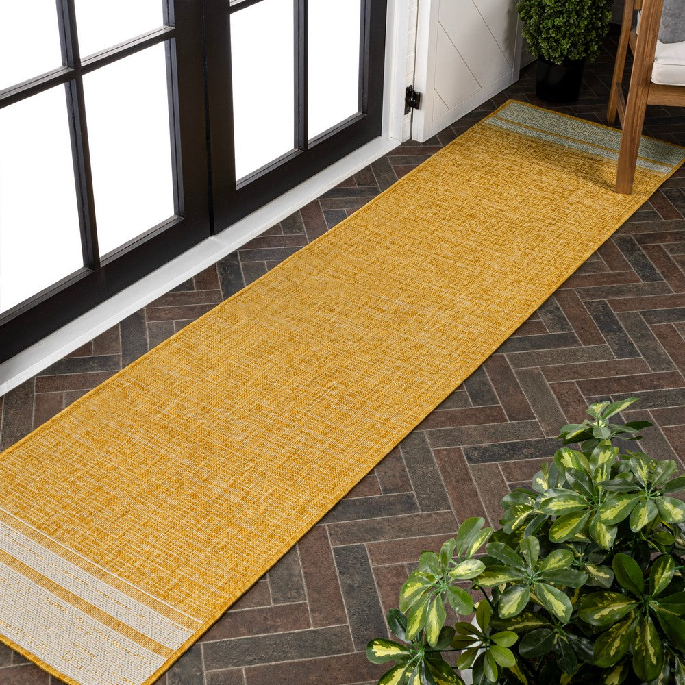 Zuri Modern Minimalist Mingled Indoor/Outdoor Area Rug