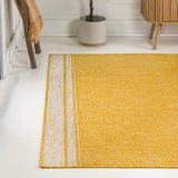 Zuri Modern Minimalist Mingled Indoor/Outdoor Area Rug