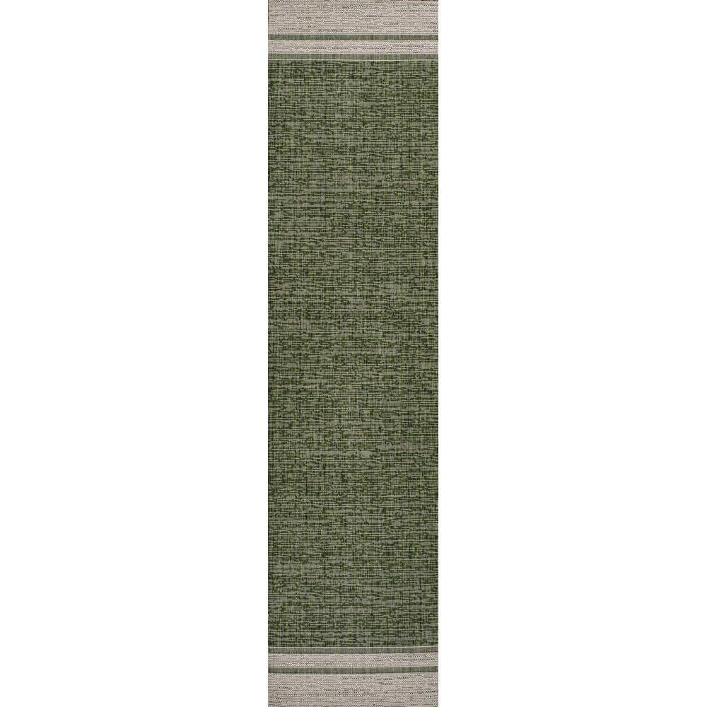 Zuri Modern Minimalist Mingled Indoor/Outdoor Area Rug