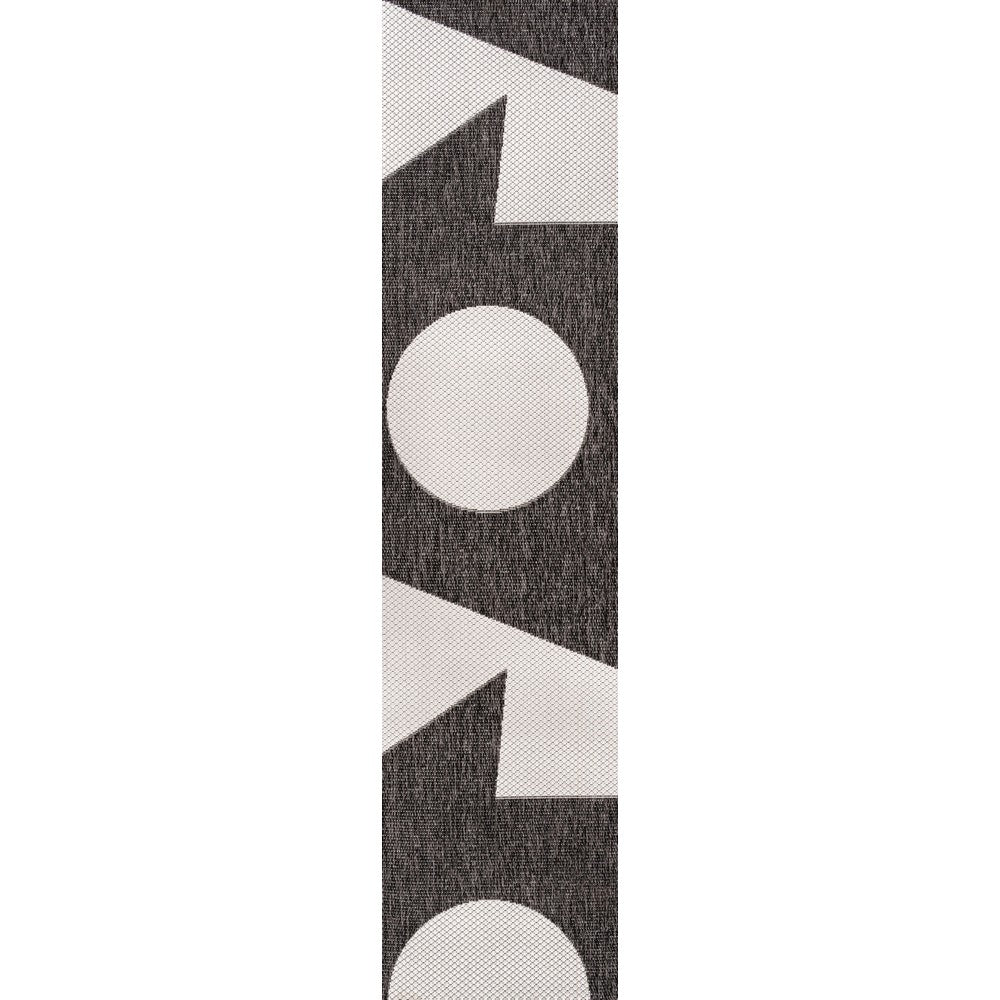 Wren Modern Geometric Abstract Two-tone Indoor/Outdoor Area Rug