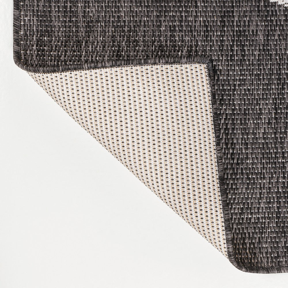 Wren Modern Geometric Abstract Two-tone Indoor/Outdoor Area Rug