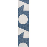 Wren Modern Geometric Abstract Two-tone Indoor/Outdoor Area Rug
