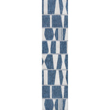 Moor Modern Geometric Abstract Two-tone Indoor/Outdoor Area Rug