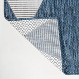 Moor Modern Geometric Abstract Two-tone Indoor/Outdoor Area Rug
