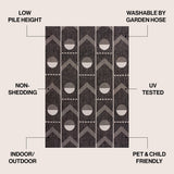 Blair Modern Geometric Indoor/Outdoor Area Rug