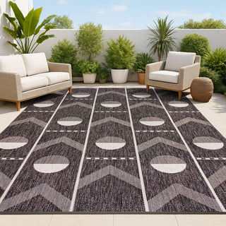 Blair Modern Geometric Indoor/Outdoor Area Rug