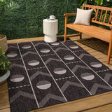 Blair Modern Geometric Indoor/Outdoor Area Rug