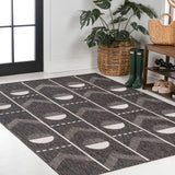 Blair Modern Geometric Indoor/Outdoor Area Rug