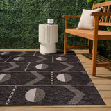 Blair Modern Geometric Indoor/Outdoor Area Rug