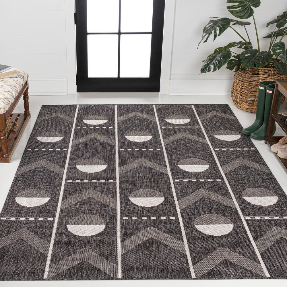 Blair Modern Geometric Indoor/Outdoor Area Rug