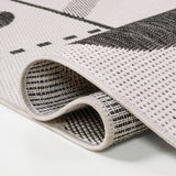 Blair Modern Geometric Indoor/Outdoor Area Rug
