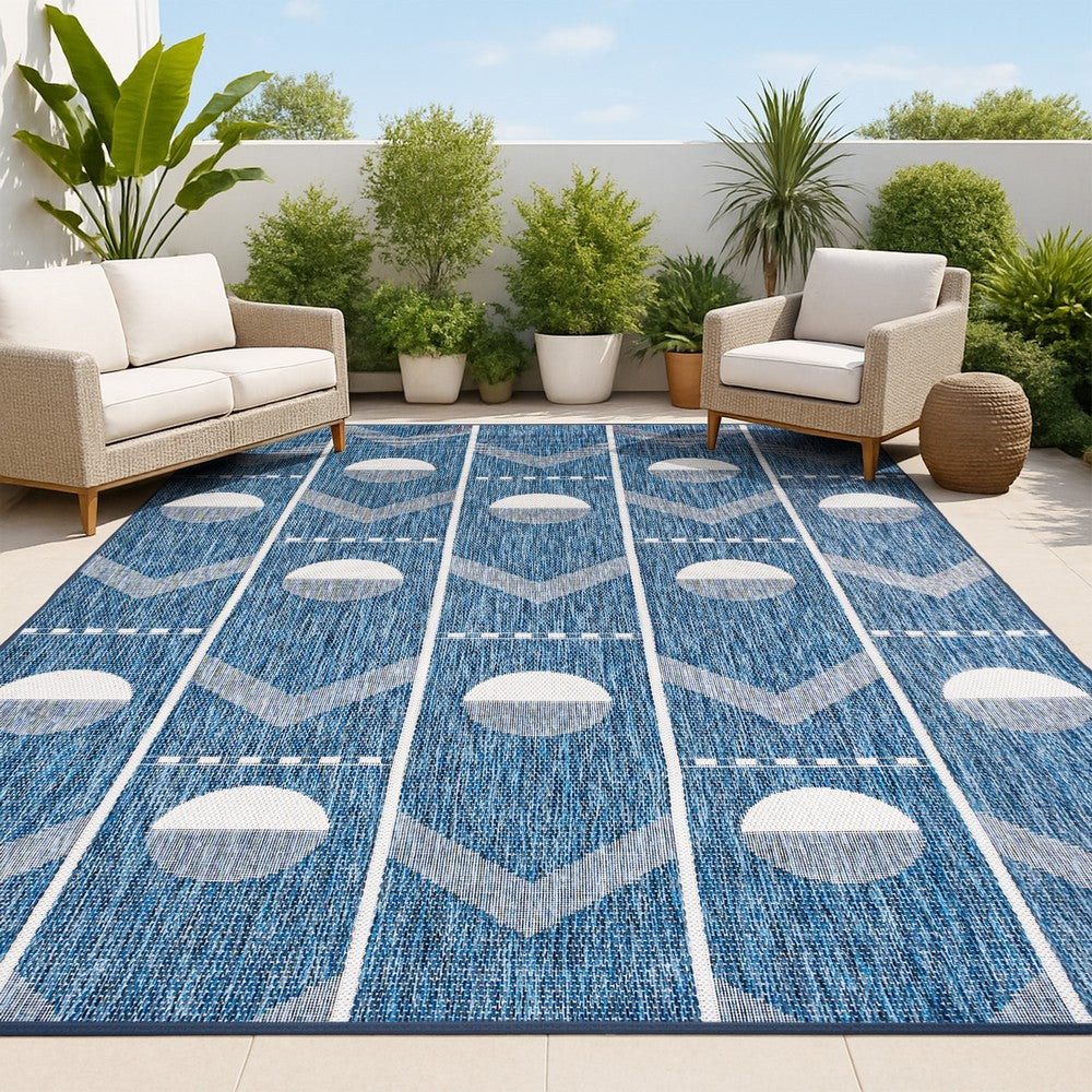 Blair Modern Geometric Indoor/Outdoor Area Rug