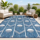 Blair Modern Geometric Indoor/Outdoor Area Rug