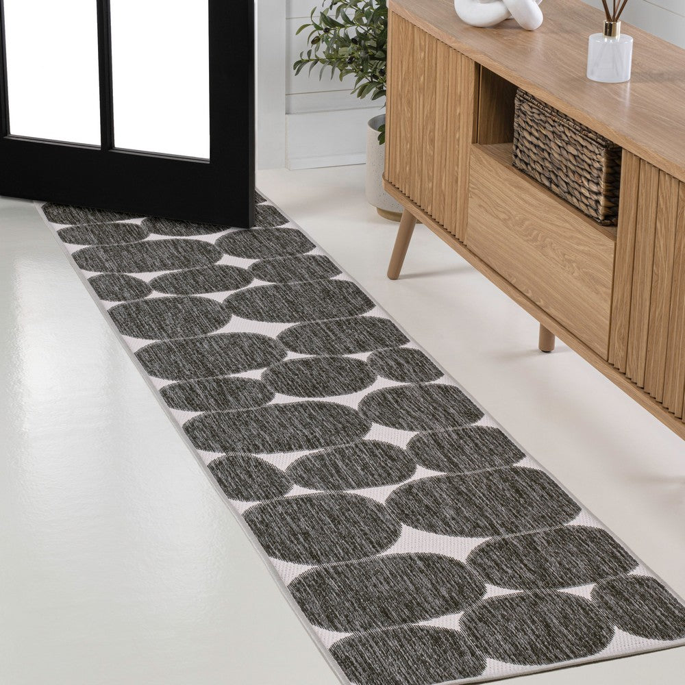 Forrest Modern Geometric Organic Shapes Indoor/Outdoor Area Rug