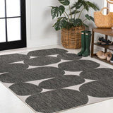 Forrest Modern Geometric Organic Shapes Indoor/Outdoor Area Rug