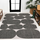 Forrest Modern Geometric Organic Shapes Indoor/Outdoor Area Rug