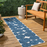 Forrest Modern Geometric Organic Shapes Indoor/Outdoor Area Rug