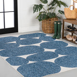Forrest Modern Geometric Organic Shapes Indoor/Outdoor Area Rug