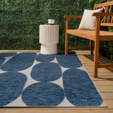 Forrest Modern Geometric Organic Shapes Indoor/Outdoor Area Rug