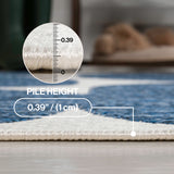 Forrest Modern Geometric Organic Shapes Indoor/Outdoor Area Rug