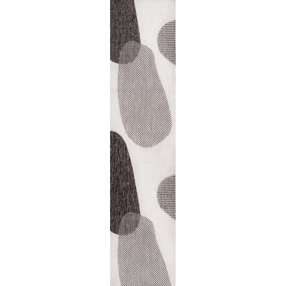 Eban Modern Geometric Organic Shapes Indoor/Outdoor Area Rug