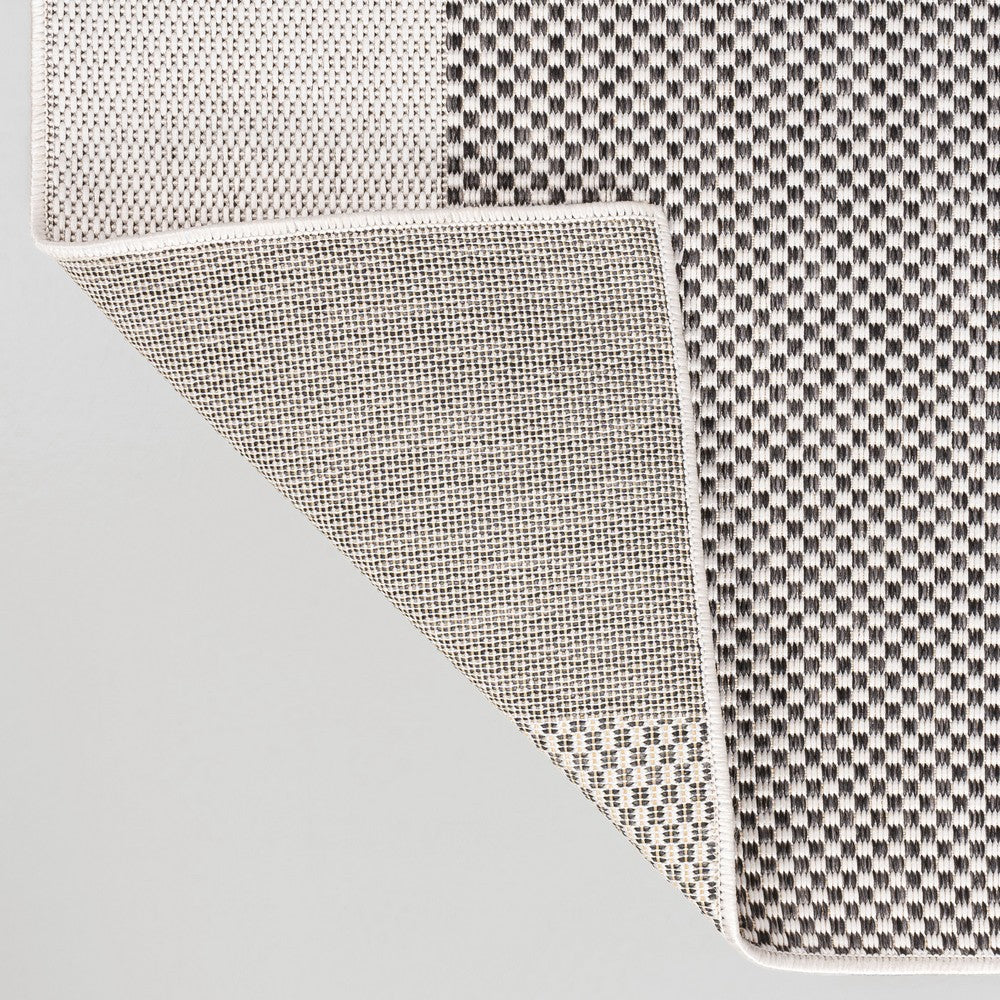Eban Modern Geometric Organic Shapes Indoor/Outdoor Area Rug