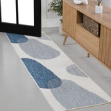 Eban Modern Geometric Organic Shapes Indoor/Outdoor Area Rug