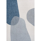 Eban Modern Geometric Organic Shapes Indoor/Outdoor Area Rug