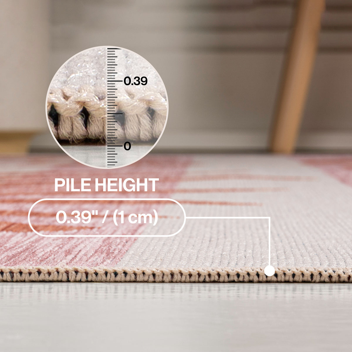 River Classic Beach Stripe And Palm Leaf Indoor/Outdoor Area Rug