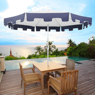 Ackerman 9 ft. Classic Mid-Century Market Patio Umbrella