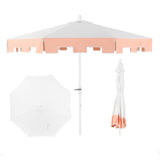 Ackerman 9 ft. Classic Mid-Century Market Patio Umbrella