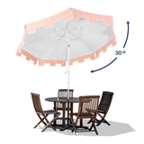 Ackerman 9 ft. Classic Mid-Century Market Patio Umbrella