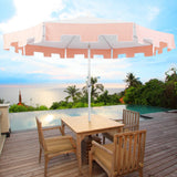 Ackerman 9 ft. Classic Mid-Century Market Patio Umbrella