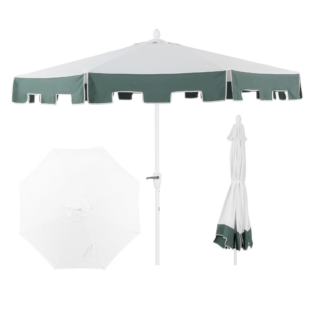 Ackerman 9 ft. Classic Mid-Century Market Patio Umbrella